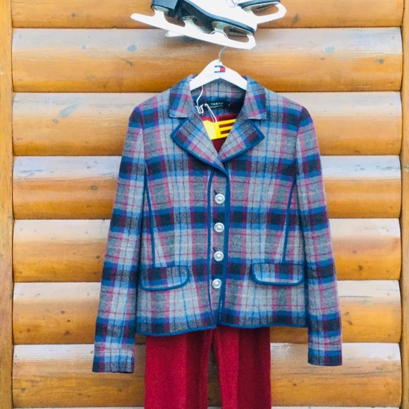 Gray Pinstripe Trousers  EPLVC  Sz 6/8 - Picture 10 of 15